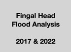 Fingal Head Flood Analysis